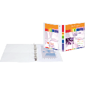 Exacompta Präsentationsringbuch KreaCover/51845E 320x297 mm weiß 86 mm 60 mm