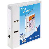 Exacompta Präsentationsordner KreaCover/53789E 70 mm weiß