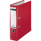 Leitz Kunststoffordner 180/1010-50-25 285x318mm für:A4 rot