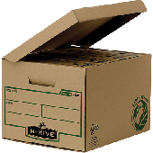 Fellowes Klappdeckelbox R-Kive Earth Series Kubus /4470801 B325xH260xT375 mm natur