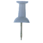 Alco Pin-Wand-Nadeln/66010 weiß Inh.20
