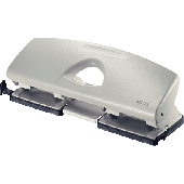 Leitz Doppel-Locher 5022-85/5022-00-85 grau