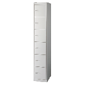 Light Schließfachsystem Office /CLK186845 H1802xB305xT457 mm lichtgrau 6 Fächer