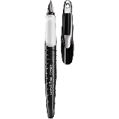 Herlitz Schulfüllhalter my.pen/10999746 schwarz/weiß M- Feder Inh.1