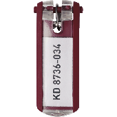 Durable KEY CLIP /1957-03 rot Inh.6