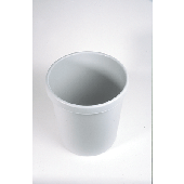 Helit Papierkorb /H6106182 Ø 350 mm, H 405mm lichtgrau Inh.30 l
