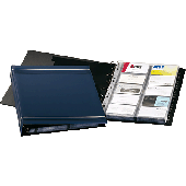 DURABLE Visitenkartenringbuch VISIFIX/2388-07 DIN A4 dunkelblau