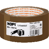 Nopi Packbänder Universal, PP, braun/57953 50 mm x 66 m