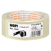 Nopi Klebebänder Universal, PP, transparent/57950 38 mm x 66 m