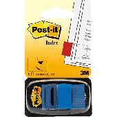 3M Post-it Index /680-2 25,4x43,2 mm blau Inh.50