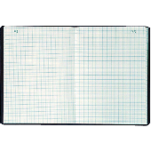 EXACOMPTA Geschäftsbuch/812B DIN A5 kariert 110 g/qm Inh.100 Blatt