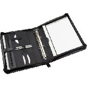 Alassio Ringbuchmappe /31502 ca. 37 x 31 x 5,6 cm schwarz Lederimitat 1150 g