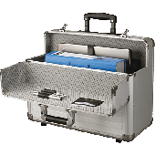 Alumaxx Pilotenkoffer/45122 ca. 48 x 38 x 23 cm silber Aluminium 4000 g