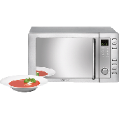 Clatronic Mikrowelle MWG775H/253126 edelstahl