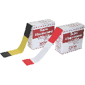Warn- und Absperrband /46220SZ 80mm x 500m gelb/schwarz