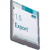 Durable Türschild CLICK SIGN/4862-37 149 x 148,5 mm graphit