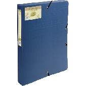 Exacompta Archivbox forever Recycled PP/553572E 330x250x40 mm blau Rücken 40 mm