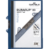 Durable Klemmmappe/2229-07 dunkelblau