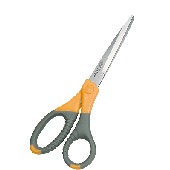 WEDO TITAN Plus Universalschere, 18,0 cm/9857 grau/gelb