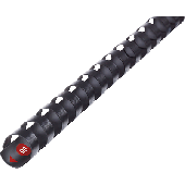 GBC Plastikbinderücken ProComb/4400325 A4  schwarz 12 mm 90 Blatt Inh.100
