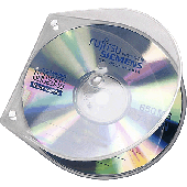 Veloflex CD-Transportbox/4365000 125 x 125 x 4 mm transparent PP Inh.10