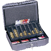 Durable Geldzahlkassette/1782-57 B352xH120xT276 anthrazit/grau
