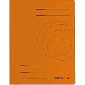 Herlitz Schnellhefter/10902922 DIN A4 orange 355 g/qm