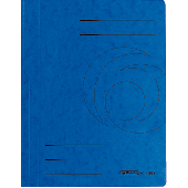 Herlitz Schnellhefter/10902880 DIN A4 blau 355 g/qm