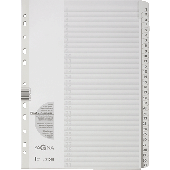 Pagna Register 31tlg./31008-08 B225xH297xT5 mm weiß 1-31