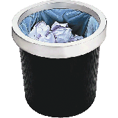 Helit Papierkorbring Silver/H6220899 Ø 310mm silber Ring für Papierkorb