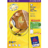 Avery Zweckform CD-Etiketten/3654 Ø117 mm weiß Rand rundum Inh.200