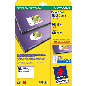 Avery Zweckform Etiketten Glossy/C6080-10 63,5 x 46,6 mm weiß glänzend Inh.150