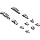 Hama Kabelbefestigung Easy Clip/20606 silber Inh.10