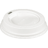 Papstar Deckel für Hartpapierbecher TO GO/14809 ø 8cm weiß Polystyrol Inh.100