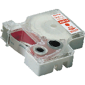 Dymo Schriftbänder D1/S0720550 rot/weiß 12x7