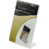 Deflecto Info- und Preisaufsteller/DE480601 DIN A9 hoch transparent Inh.10