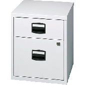 Light Büroschubladenschrank /PFAM1S1F445 H521xB413xT400 mm lichtgrau