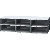 Exacompta Fach-Set MODULODOC JUMBO/360740D H110xT350 mm mausgrau/lichtgrau