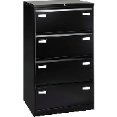 Light Hängeregistraturschrank /CDF4433 H1321xB800xT622 mm schwarz