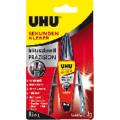 UHU Sekundenkleber PRÄZISION, flüssig/48700 Inh.3g