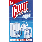 Cillit Tabs/74753 Cilit Kalkreiniger-Tabs Inh.4x 15,5 g