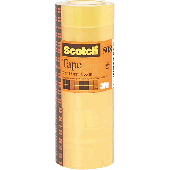 Scotch Klebeband 508/5081933 33m x 19mm transparent 26 mm Inh.8