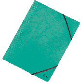 Bene Eckspannmappen Vario/110700GN A4 grün Colorspan-Karton 600g/qm