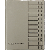 Bene Ordnungsmappen A4/83800 grau