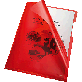 Bene Klarsichthüllen A4, rot/205000 rot PVC 150 my Inh.100