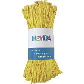 Heyda Naturbast/204887788 30 m hellgelb 50 g