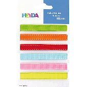 Heyda Dekobänder bunt/204883365 Inh.6 Bänder