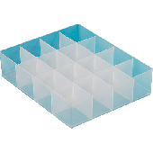 Really Useful Box Einsatz 16/LGTRAY16 B370xH90xT300 mm transparent Inh.16 Fächer