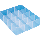 Really Useful Box Einsatz 12/LGTRAY12 B370xH90xT300 mm transparent Inh.12 Fächer