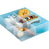 Really Useful Box Einsatz 6/LGDIV6 B370x30xH90 mm transparent Inh.6 Fächer